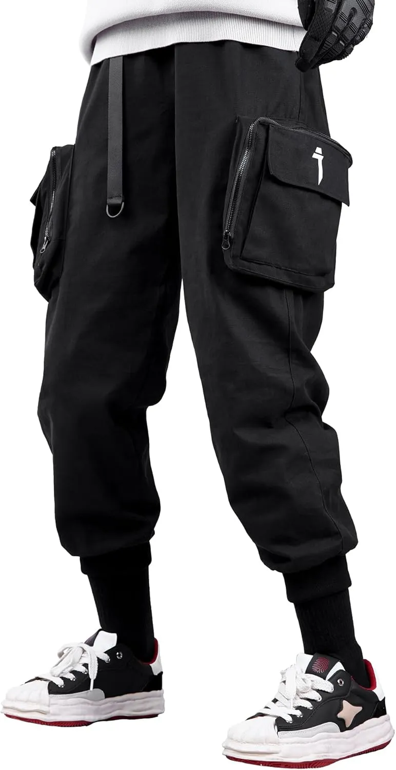 Niepce Inc Streetwear Techwear Urban Cargo Pants for Men