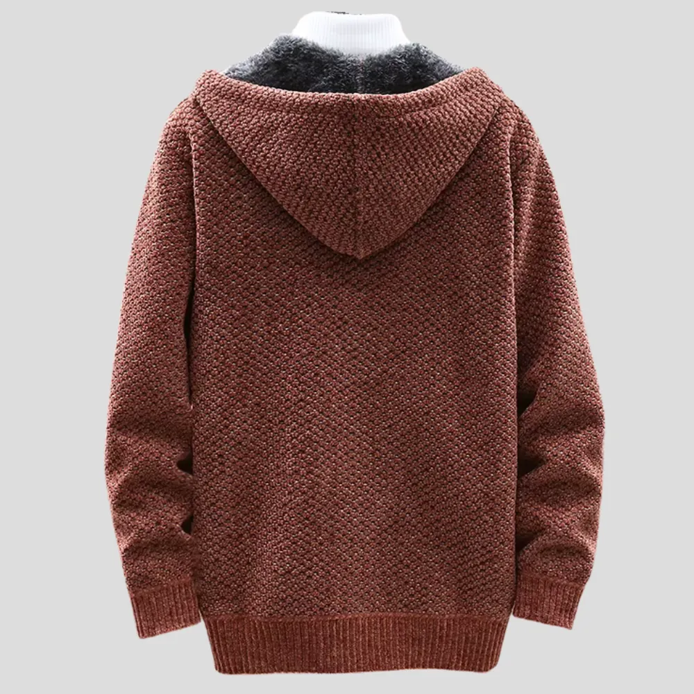 Oslo Knit Sweater with Hood