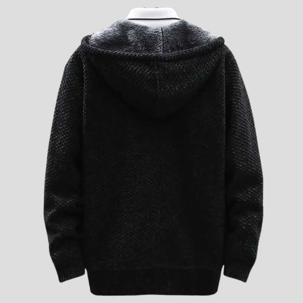 Oslo Knit Sweater with Hood