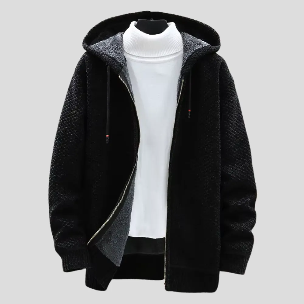 Oslo Knit Sweater with Hood