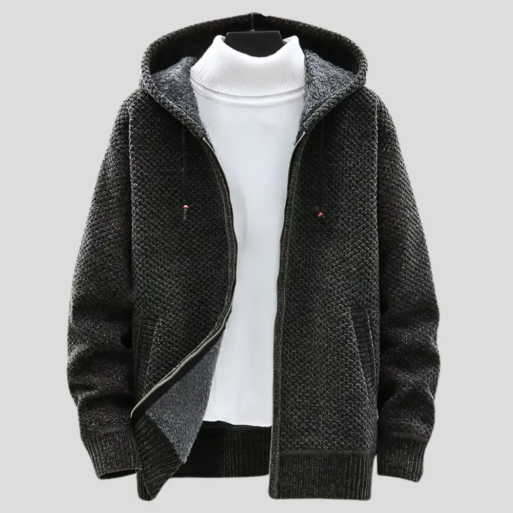 Oslo Knit Sweater with Hood