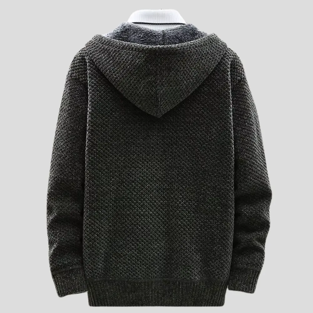 Oslo Knit Sweater with Hood