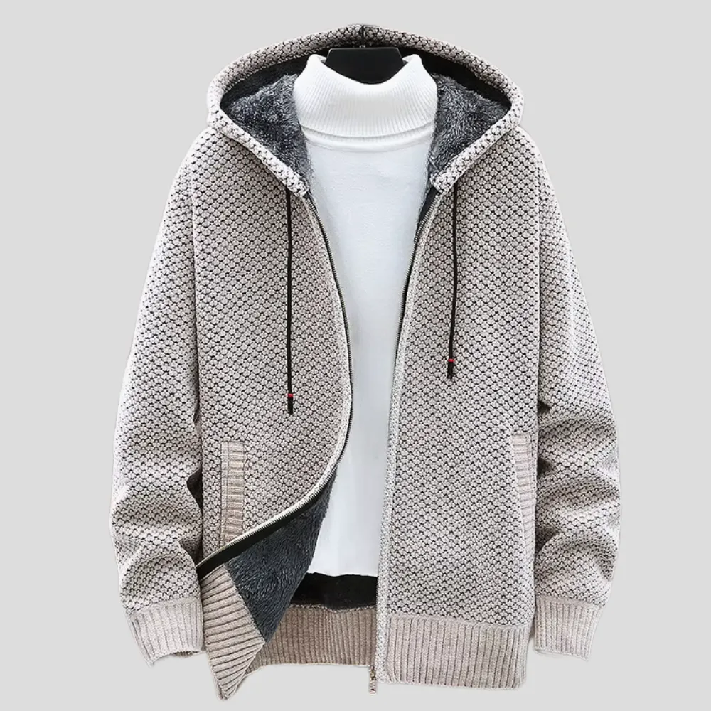Oslo Knit Sweater with Hood