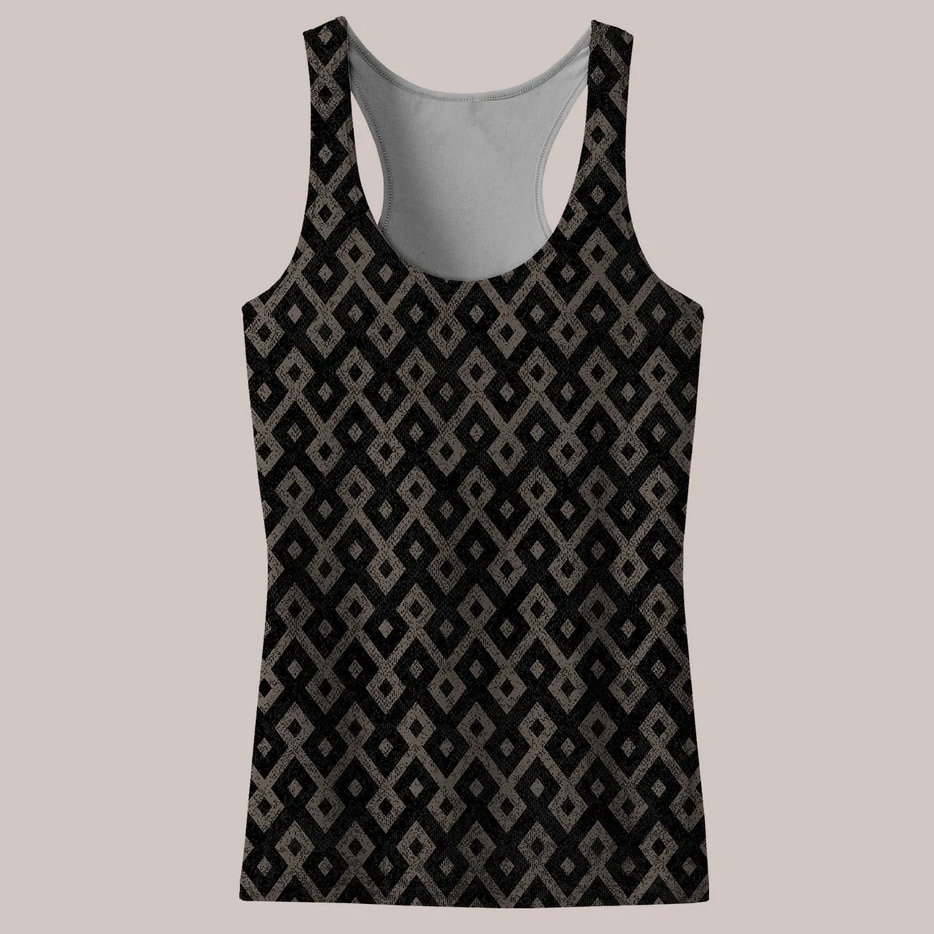 Psychedelic Tank Top (UV/RGB, Eco-Friendly, Womens, Racerback) | CAIRO