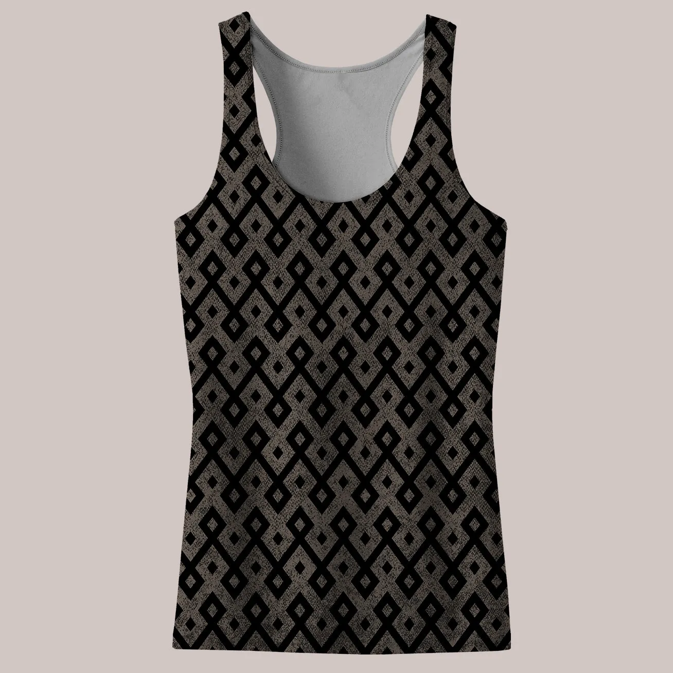 Psychedelic Tank Top (UV/RGB, Eco-Friendly, Womens, Racerback) | CAIRO