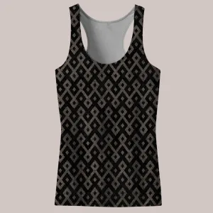 Psychedelic Tank Top (UV/RGB, Eco-Friendly, Womens, Racerback) | CAIRO