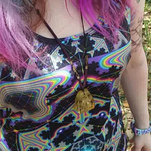 Psychedelic Tank Top (UV/RGB, Eco-Friendly, Womens, Racerback) | MICROGRAM