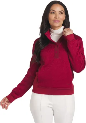 PUMA Women's Jacquie Snap Pullover