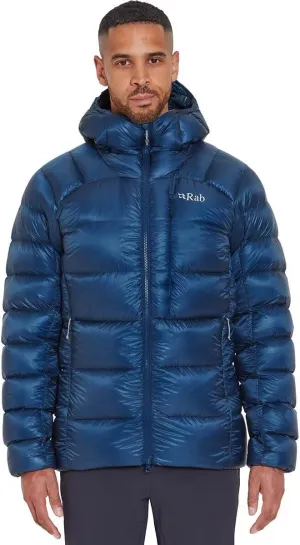 Rab Men's Mythic Ultra Jacket Down Windproof Hooded Coat for Alpine, Climbing, & Mountaineering