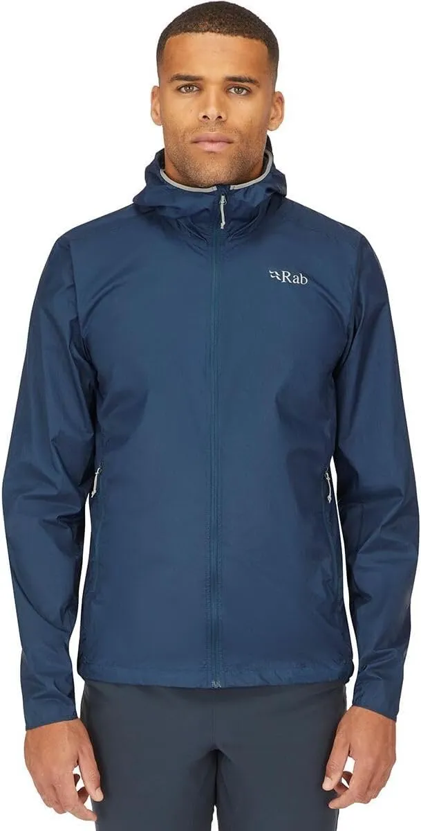 Rab Men's Vital Hoody Ultralight Windproof Shell Jacket for Hiking, Trail Running, & Climbing