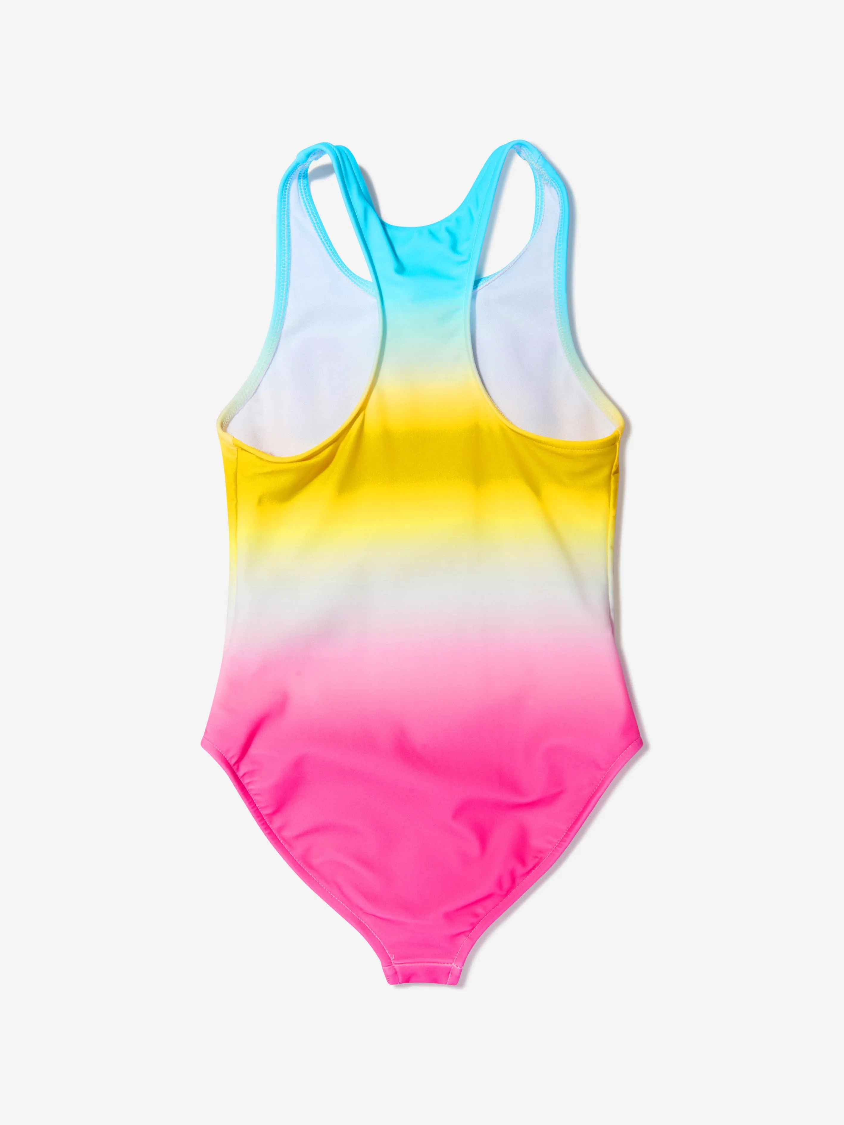 Ralph Lauren Girls Colour Gradient Polo Swimsuit