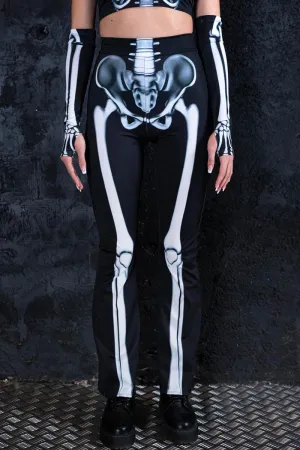 Rattling Bones Flare Pants