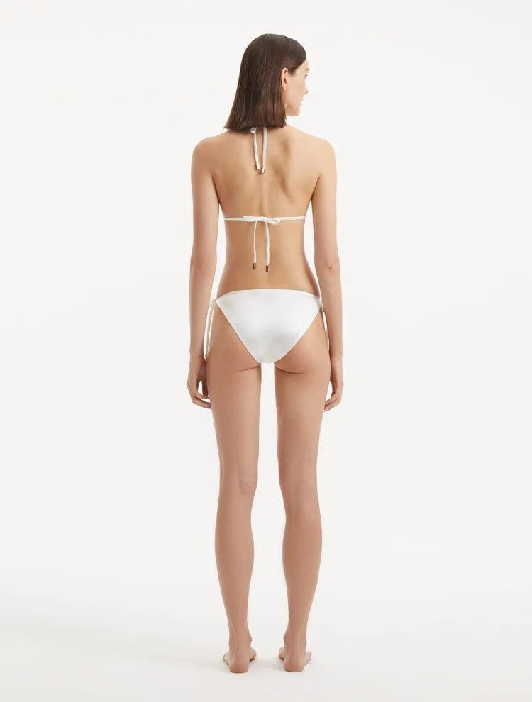 Rhea White Bikini Set
