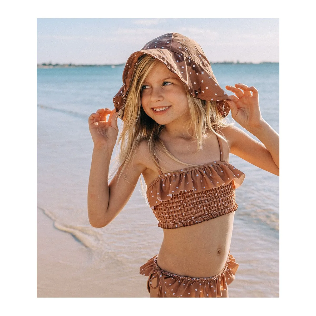 Riley Bikini Set - Confetti terracotta