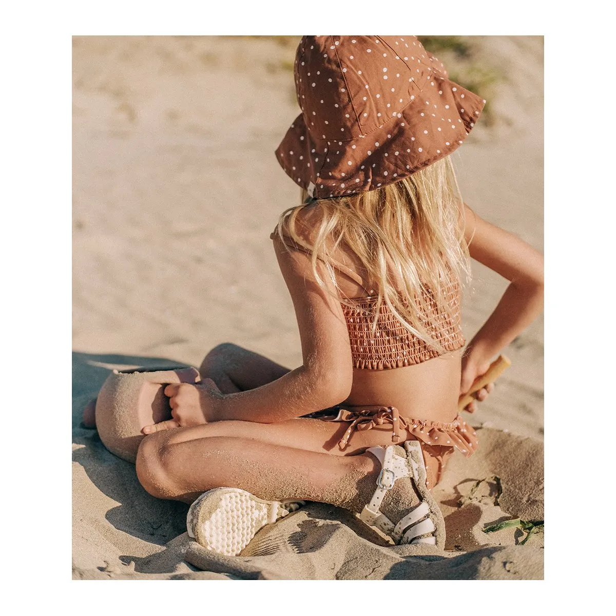 Riley Bikini Set - Confetti terracotta