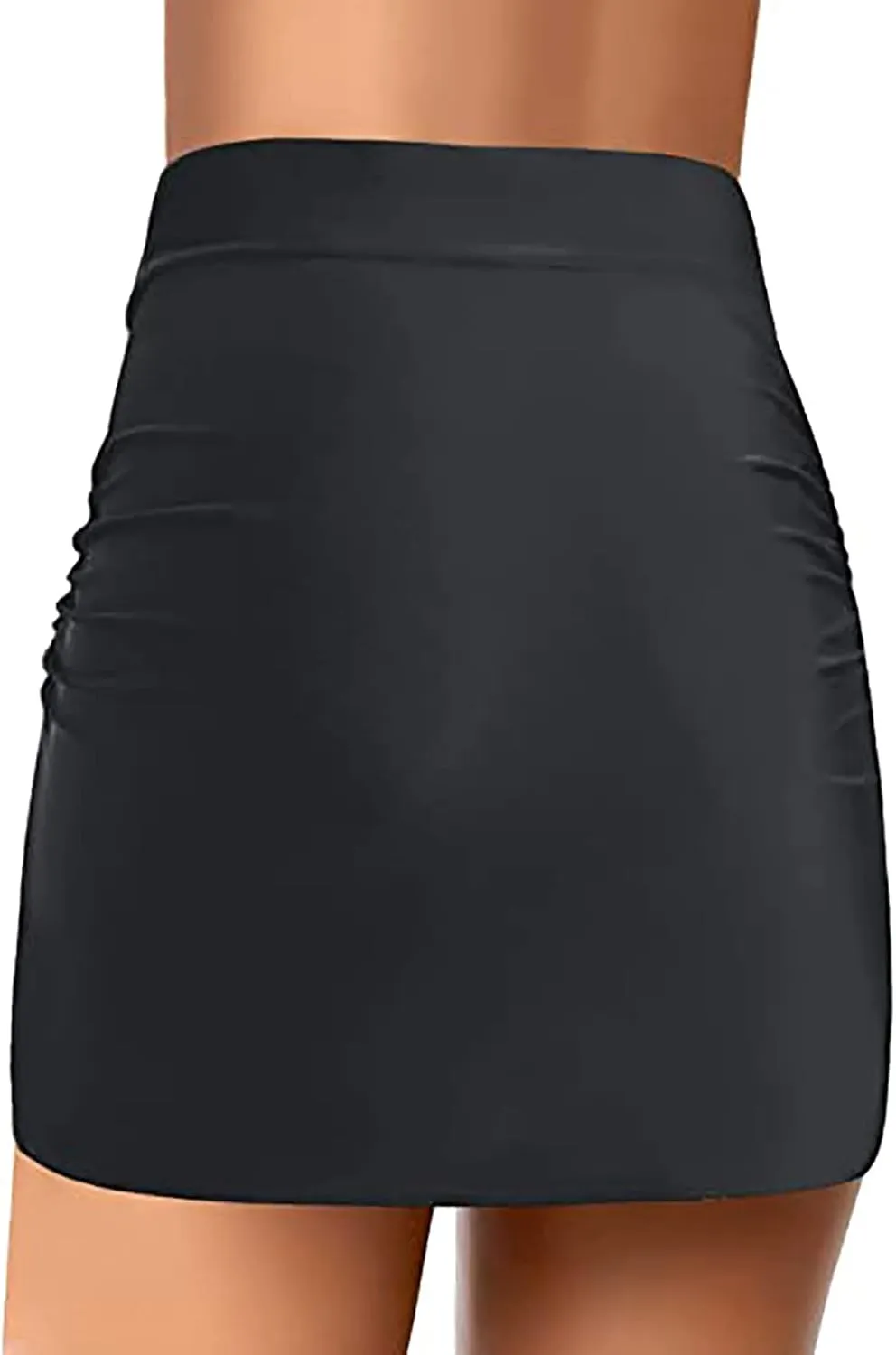 RKSTN Vacation Beach Skirts for Women Bikini Bottom Tankini Swim Skorts Short Hem Swimsuit Summer Beach Skirt