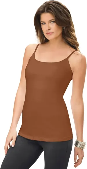 Roaman's Women's Plus Size Bra Cami with Adjustable Straps
