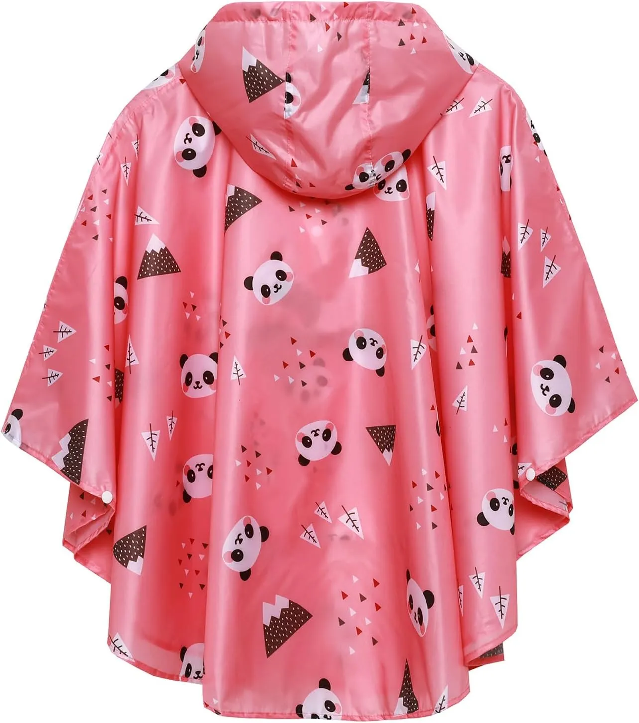 SaphiRose Lightweight Kids Rain Poncho Jacket Waterproof Outwear Rain Coat