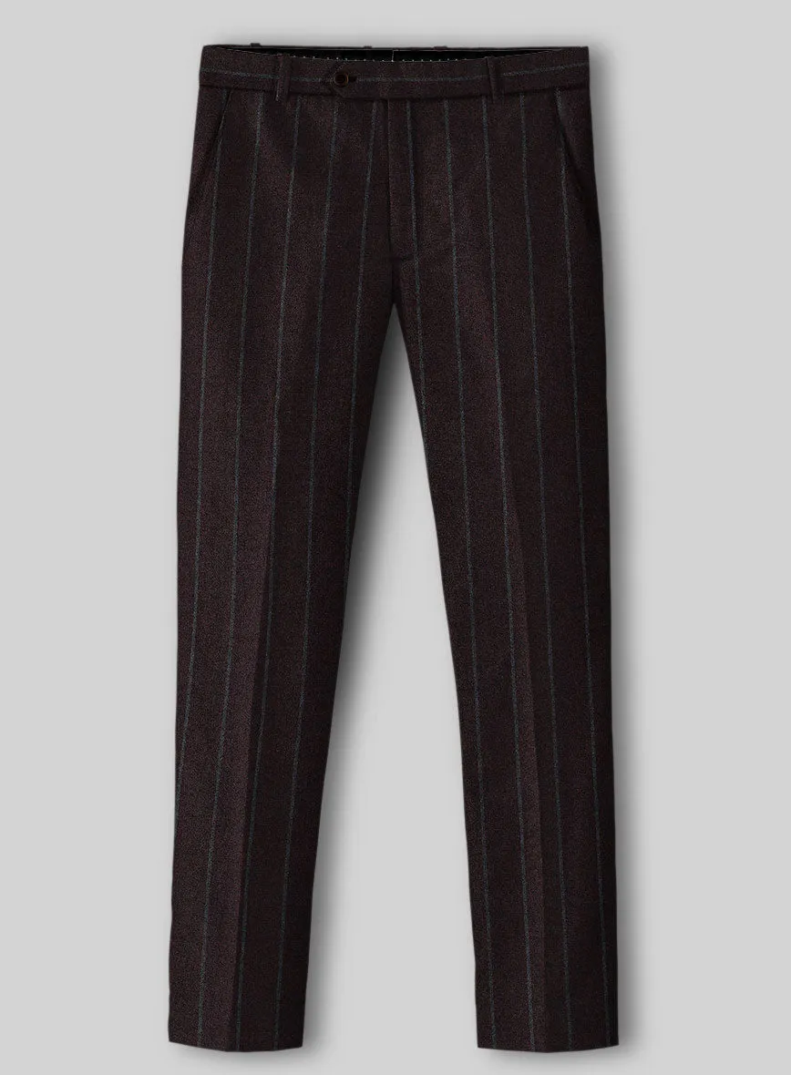 Sartori Fulgencia Dark Wine Soft Tweed Suit