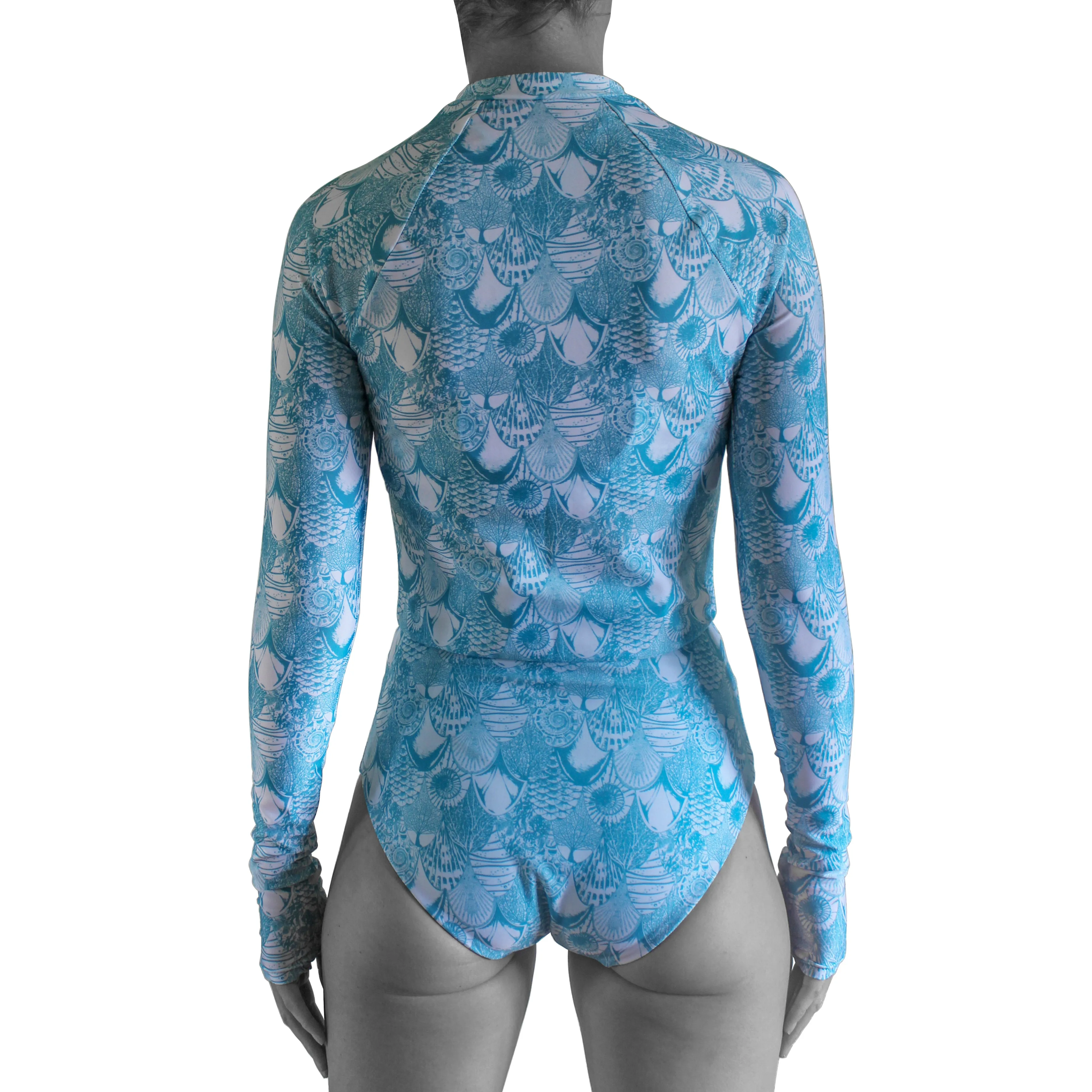 Seashells Short Rash Guard