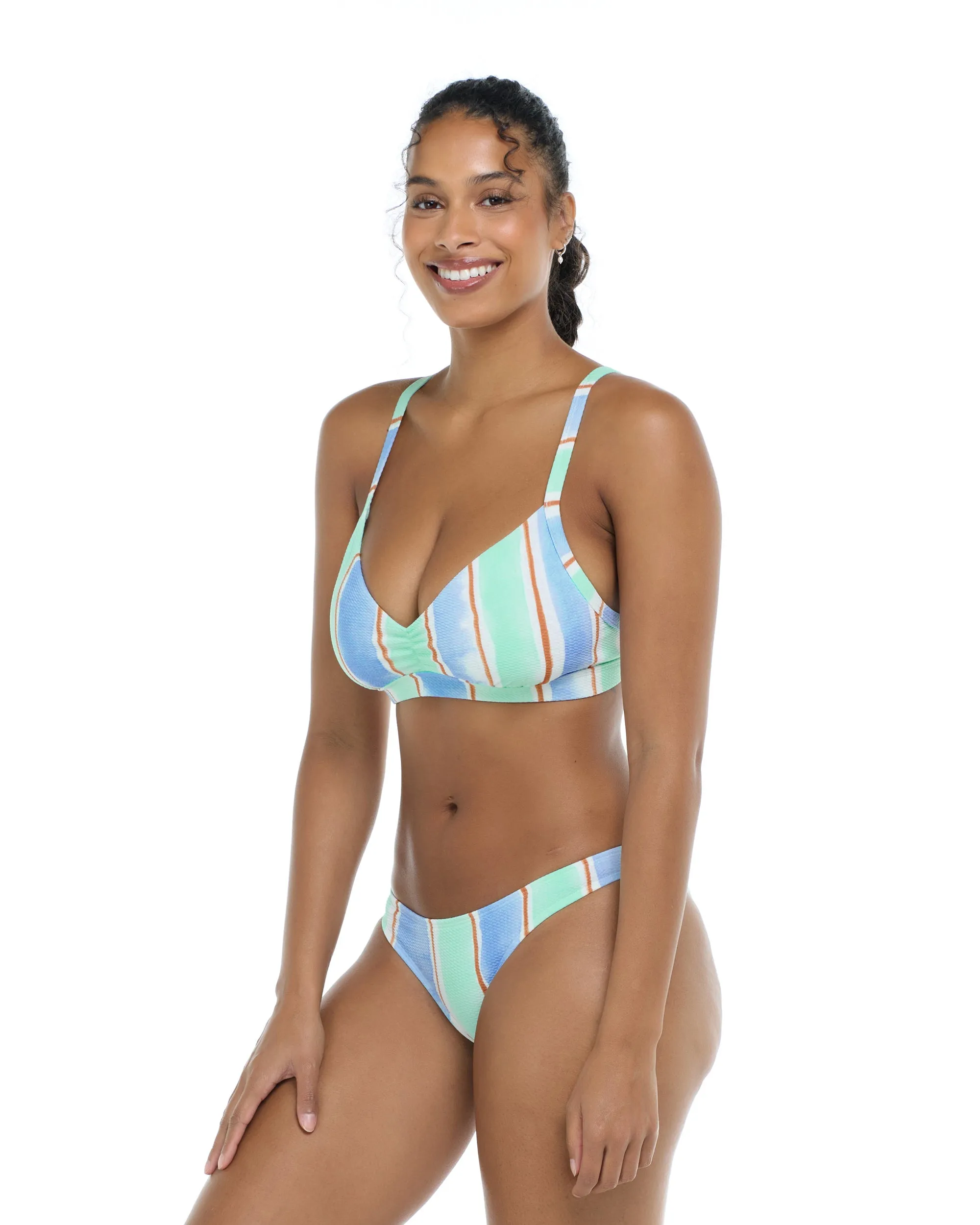 Shorebreak Drew D-F Cup Bikini Top - Shorebreak / Multi