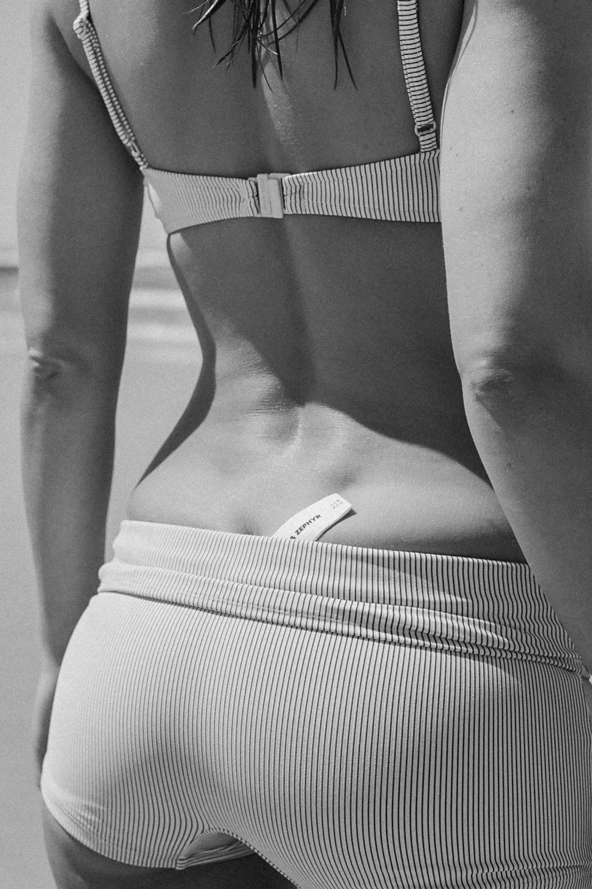Signature Stripe Boy Short - Coconut