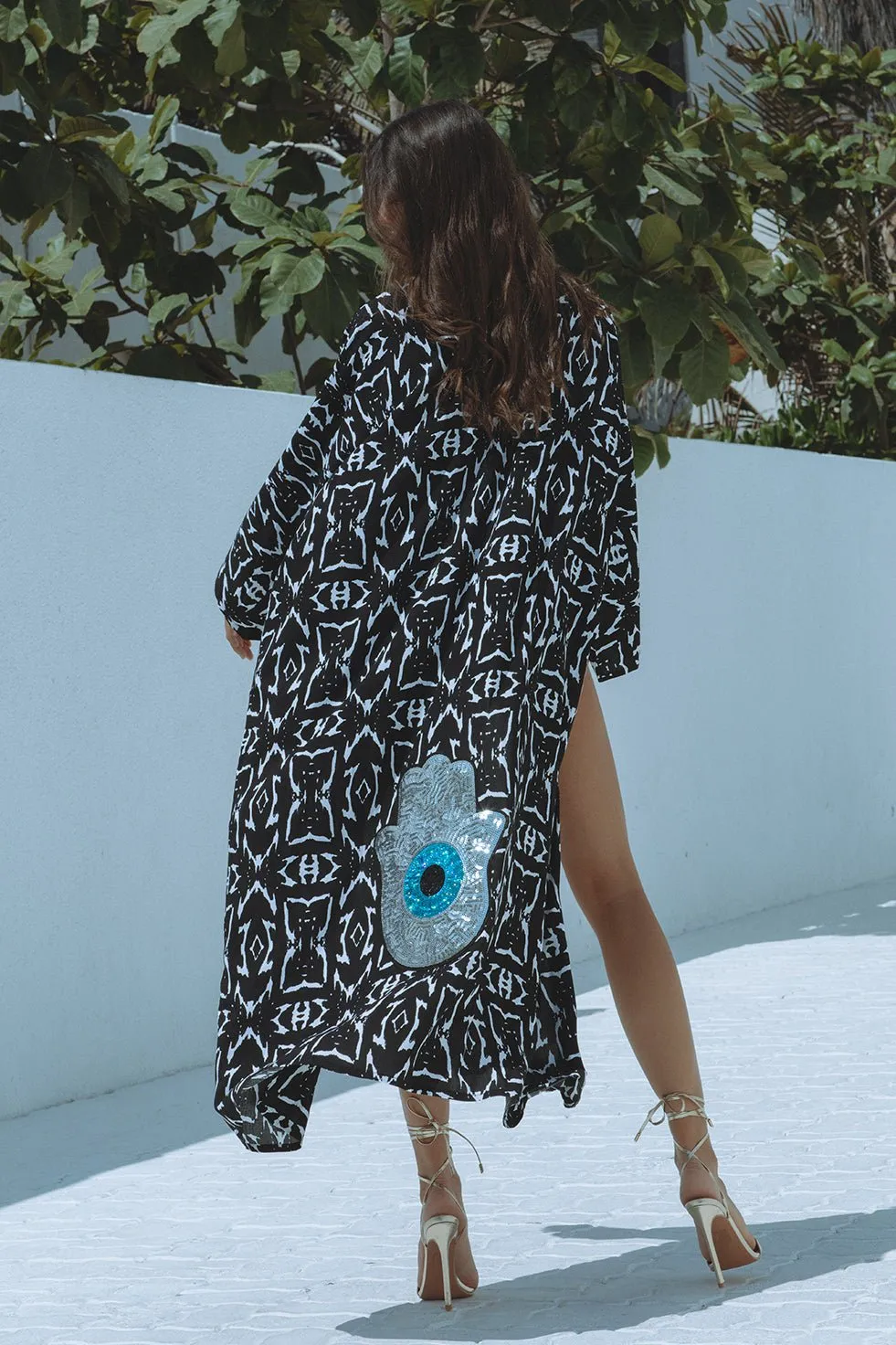 SILVER SEPTEMBER ROBE