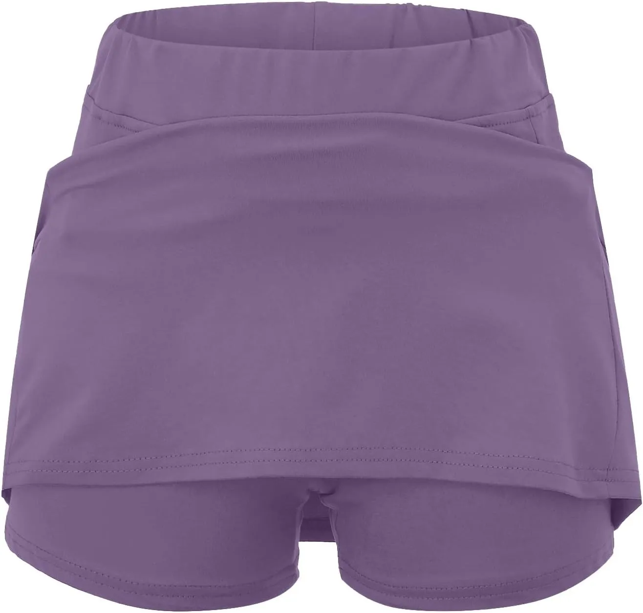 Skorts for Women with Pockets Tummy Control Lightweight High Waisted Tennis Shorts for Sports Running Yoga Skirt with Short
