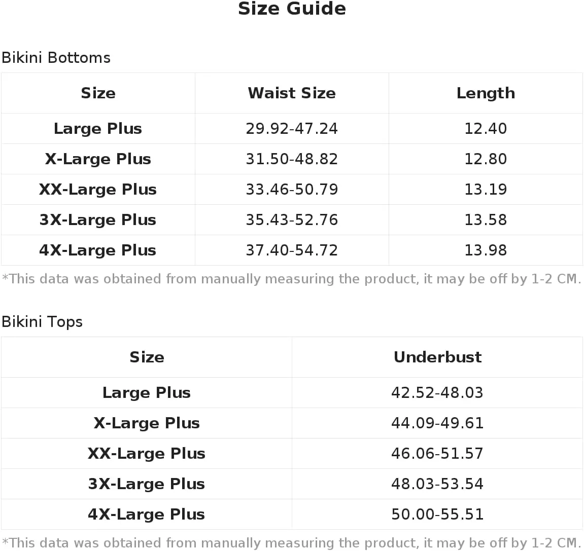 SOLY HUX Women's Plus Size Swimsuit Halter Triangle Tie Back Bikini Set Two Piece Bathing Suit