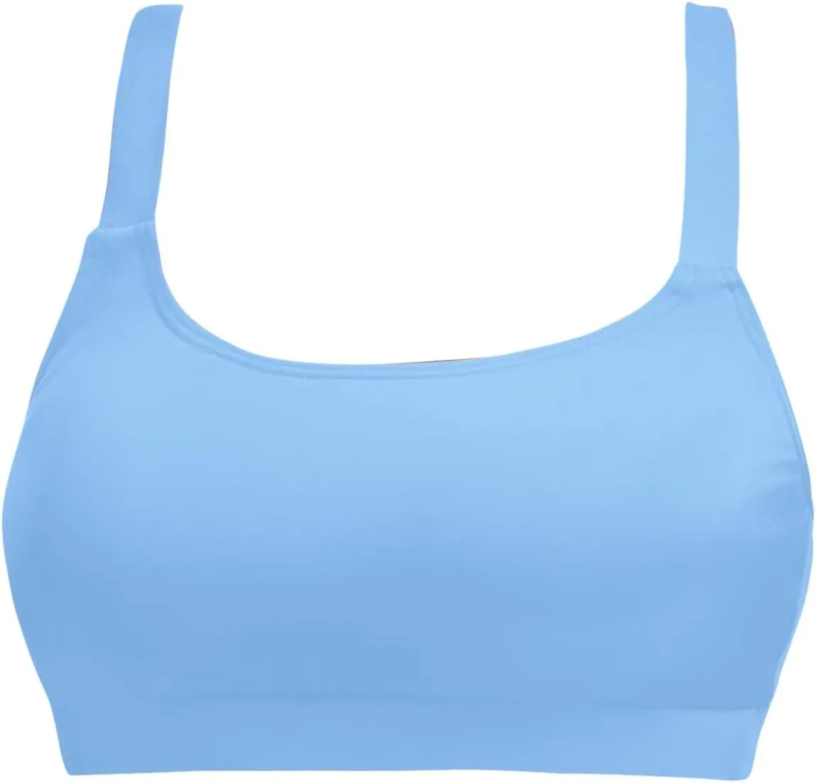 Sports Bras for Women Full Coverage Bikini Tops Bathing Suits Padded Swim Crop Tops No Bottoms Swimwear Tankini Top