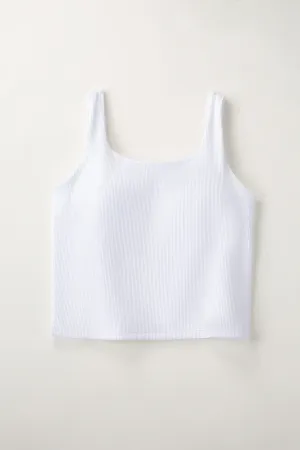 Square Neck Longline Tank Top