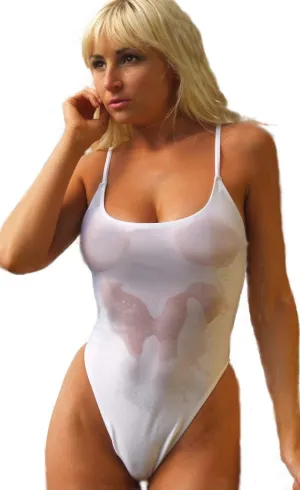 St. Tropez Sheer One Piece Thong