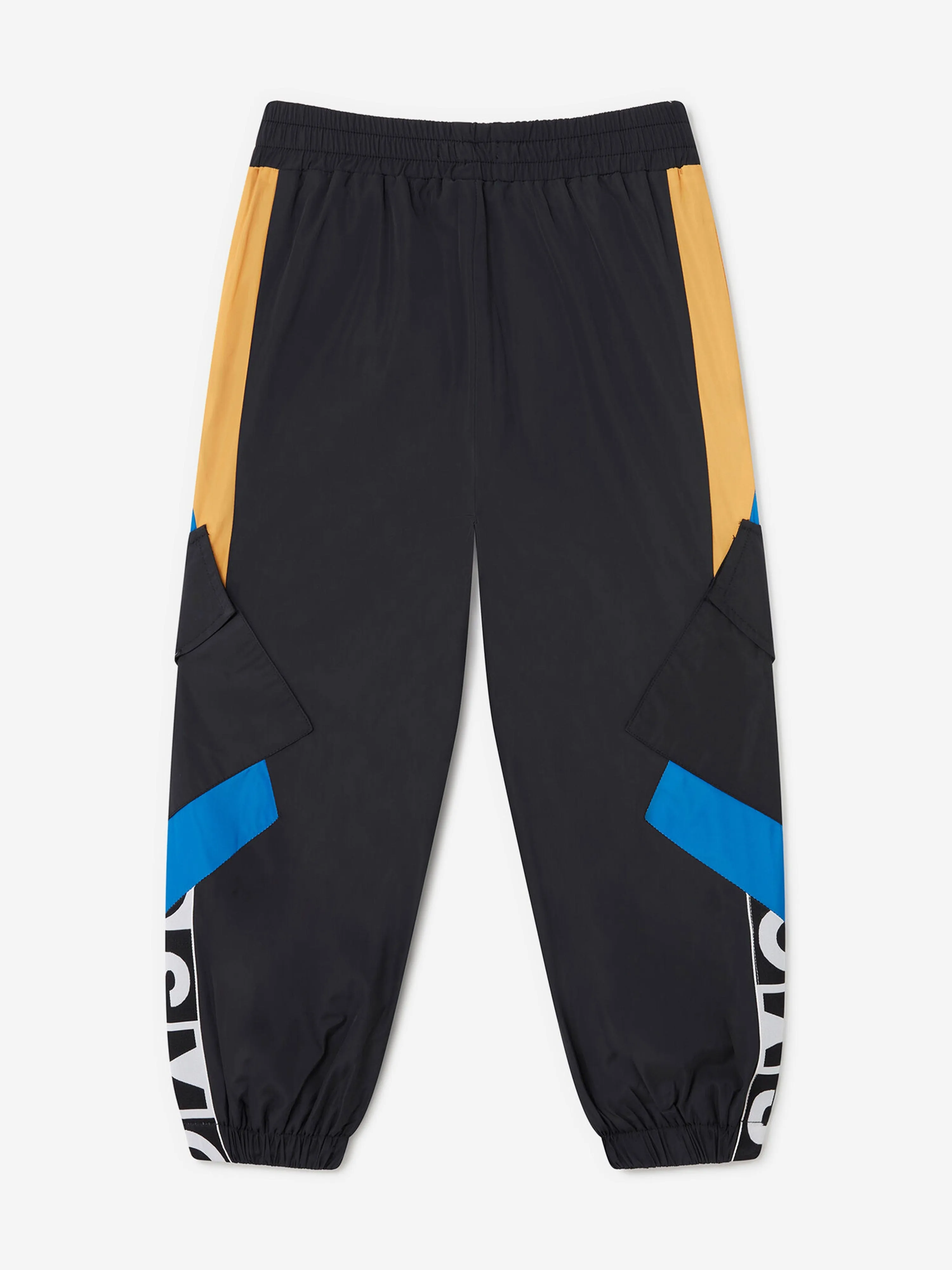 Stella McCartney Boys Cargo Trousers in Black