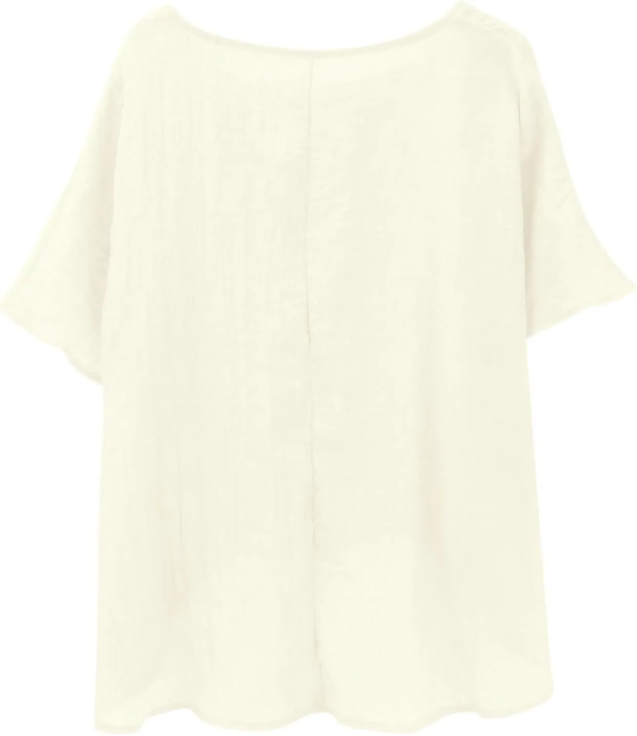 Summer Tops for Women 2025 Trendy Short Sleeve Cotton Linen Shirt Curved Hem Casual Boho Gauze Tunic Blouses Outfits
