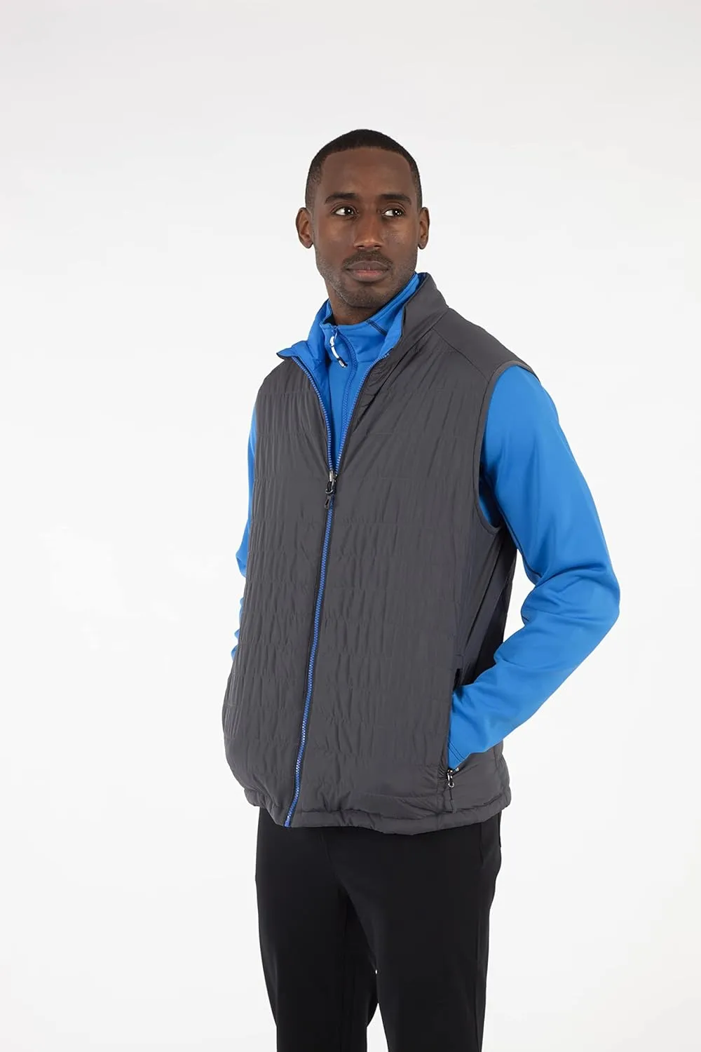 Sunice Athletic Apparel - Michael Men's Ultra-lightweight Water Repellent Windproof Insulated Thermal Reversible Vest