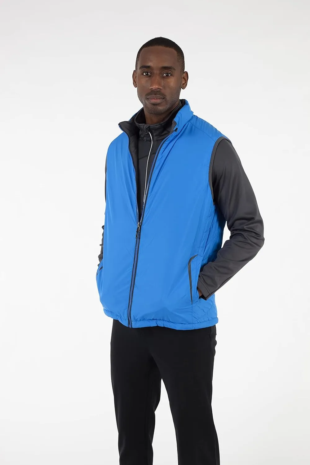 Sunice Athletic Apparel - Michael Men's Ultra-lightweight Water Repellent Windproof Insulated Thermal Reversible Vest
