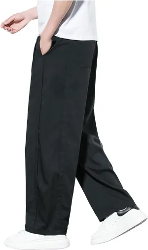 SUWBMHWE Harem Pants Men Mens Shorts Long Casual Loose Lounge Hippie Men's Beach Boho Baggy Trouser for Summer Trousers