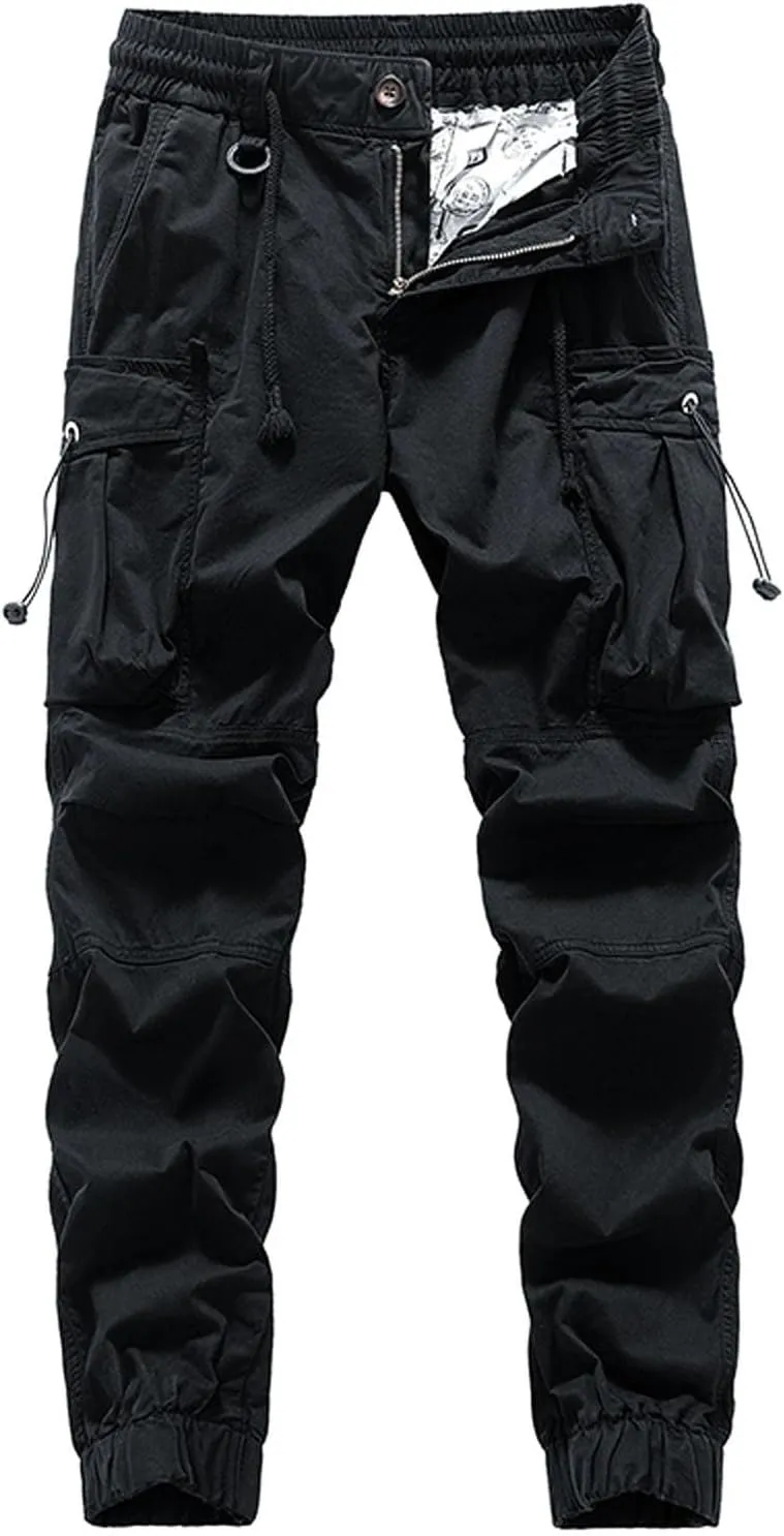 SUWBMHWE Japanese Streetwear Men Harem Pants Mens Beach Going Out Elegant Trendy with Pockets Clothes for Linen Shorts Solid