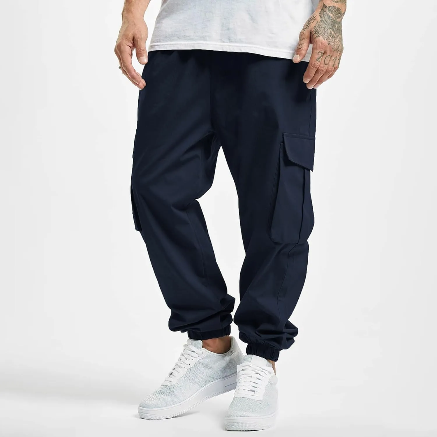 SUWBMHWE Toji Pants Harem Men's Lightly Fitted Design Lounge Men Beach for Boho Unisex Thai Fisherman Hippie Japanese Mens S