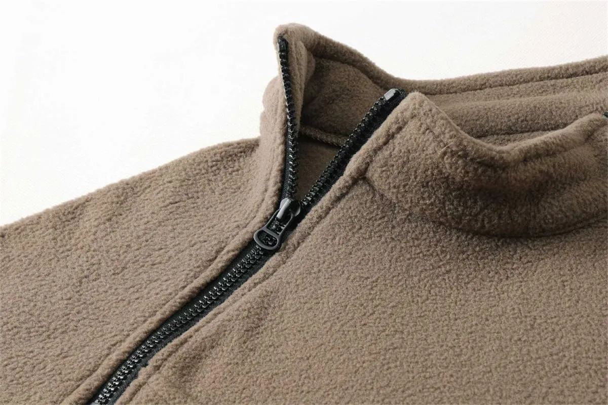 Sweatshirts for Men Tactical Crewneck Sweatshirt Oversized Pullover Shirt Long Sleeve Shirts Plain Tops Fall Trendy