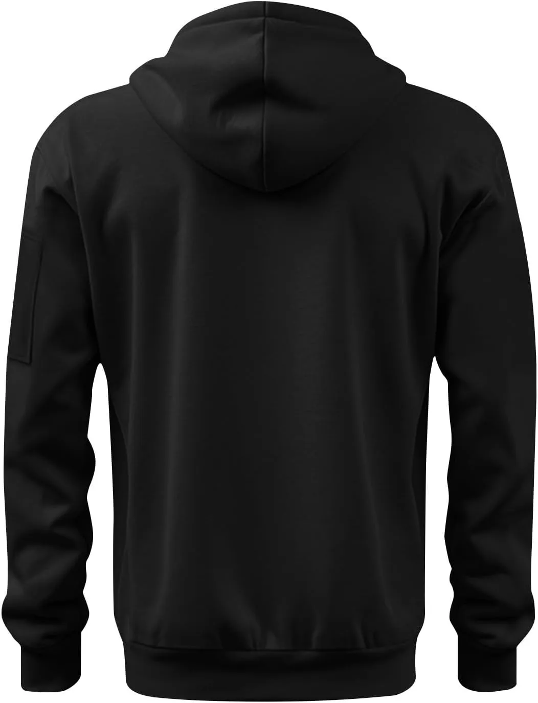 Tactical Hoodie for Men Winter Warm Fleece Jacket Thermal Long Sleeve Hooded Sweatshirt Multi Pockets Coat Outerwear