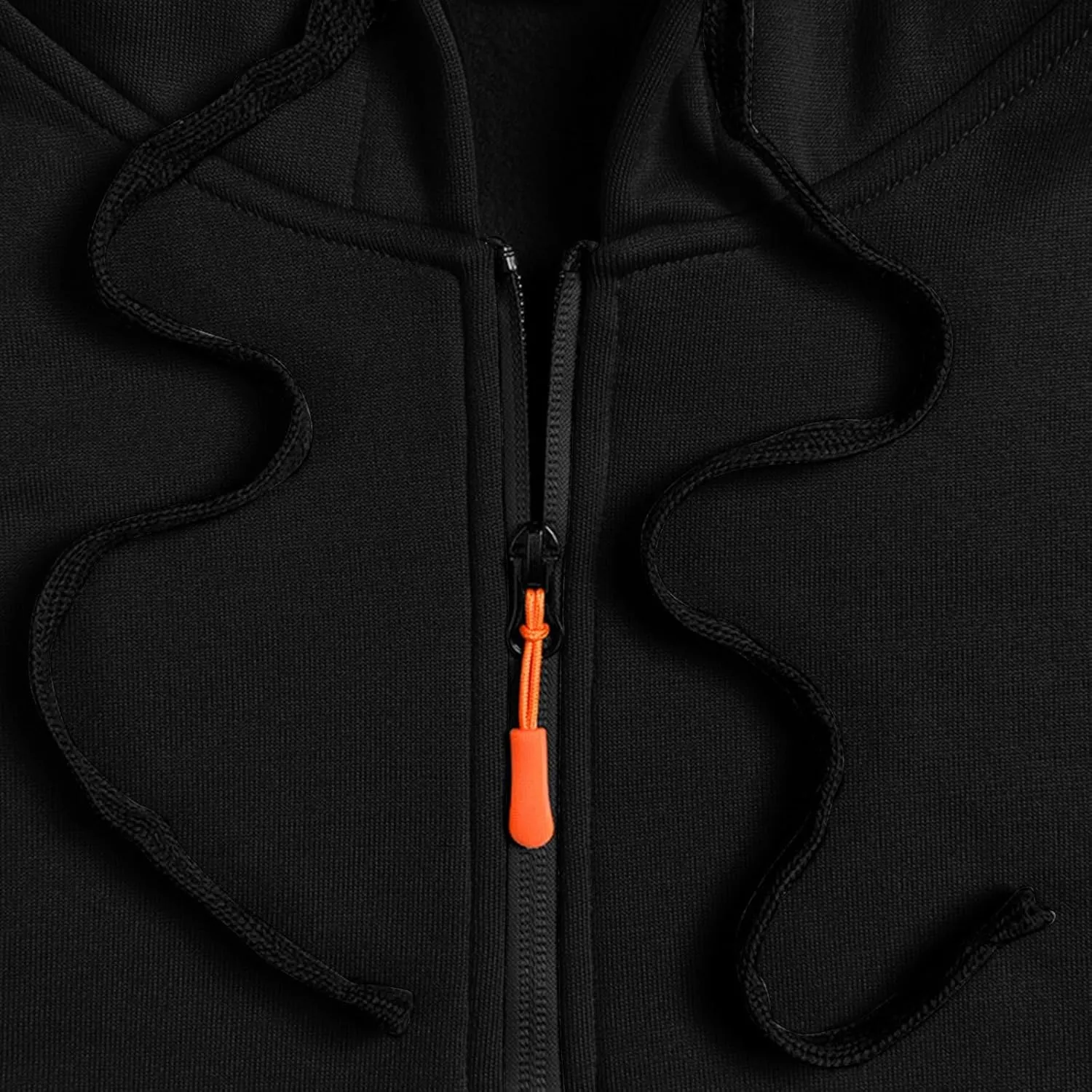 Tactical Hoodie for Men Winter Warm Fleece Jacket Thermal Long Sleeve Hooded Sweatshirt Multi Pockets Coat Outerwear