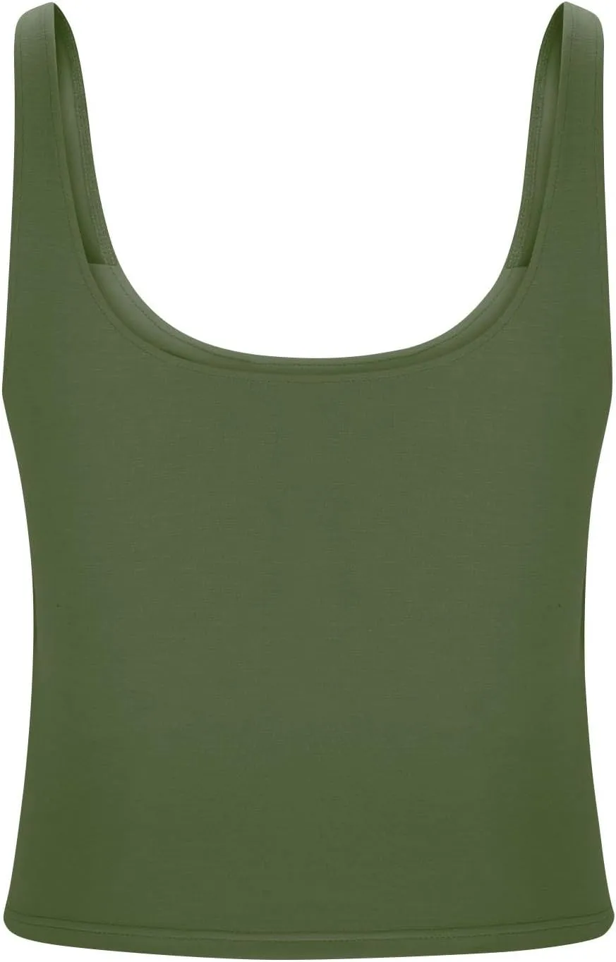 Tank Top with Built in Bra for Women Shelf Bra Camisole Tops Workout Tops Cami Bra Padded Tank Top Sports Bras
