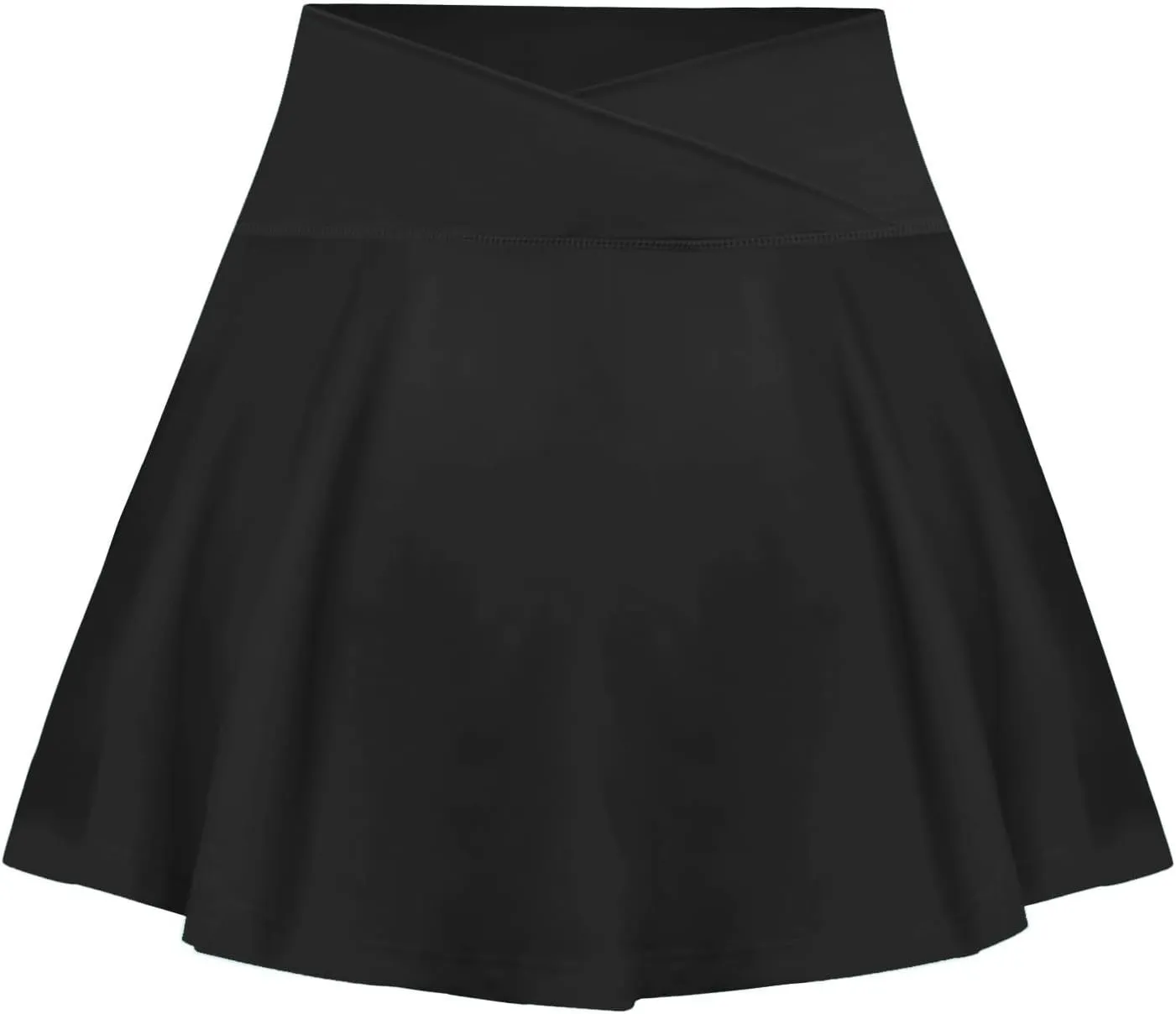 Tennis Skirt with Pockets Golf Skorts for Women Athletic High Waisted Skirts with Shorts Cross Waist for Athletic Skorts