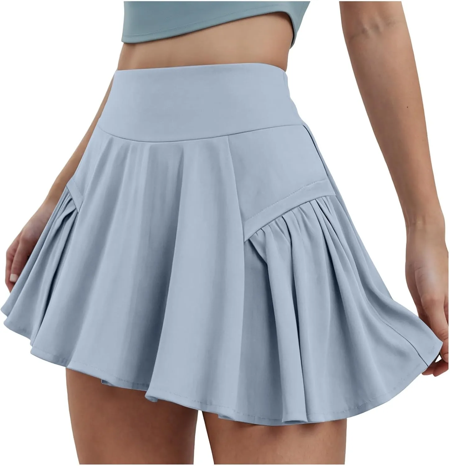 Tennis Skirts for Women Pleated Athletic Skort Lightweight Skirts with Shorts Pocket for Workout Pickleball