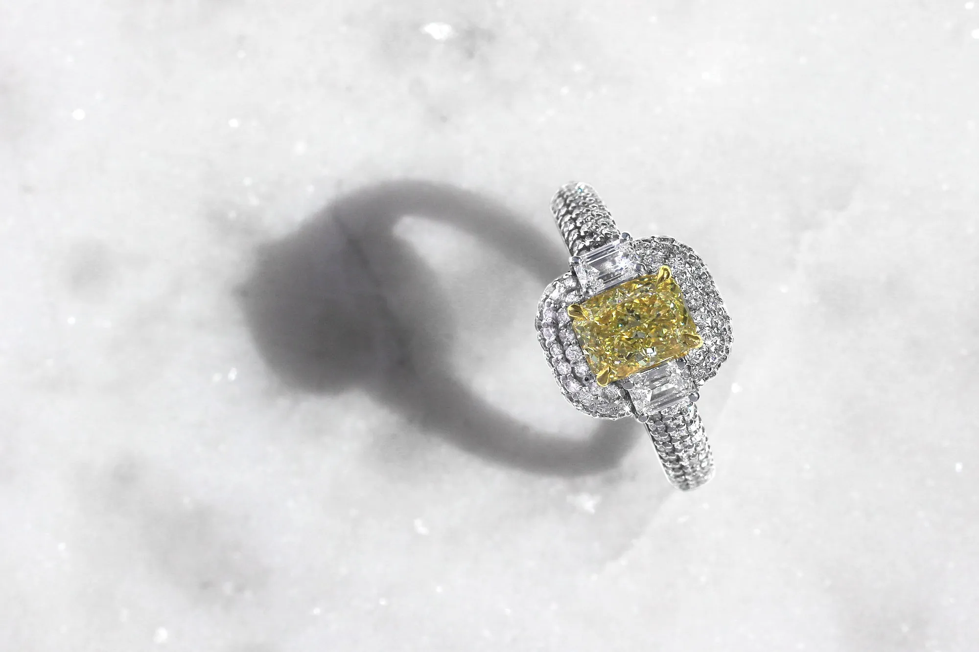 The Vega Fancy Yellow Diamond Ring (GIA)
