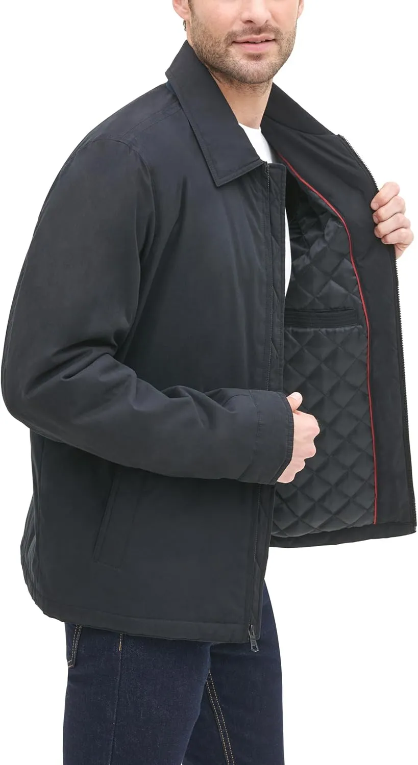 Tommy Hilfiger Men's Lightweight Microtwill Golf Jacket (Standard and Big & Tall)