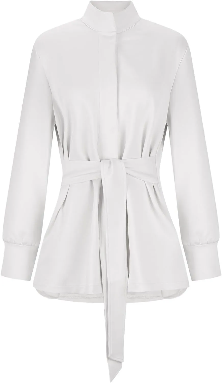 Trench Coats For Women Dressy Casual Long Sleeve Slim Business Jackets Formal Lightweight Long Sleeve Overcoat