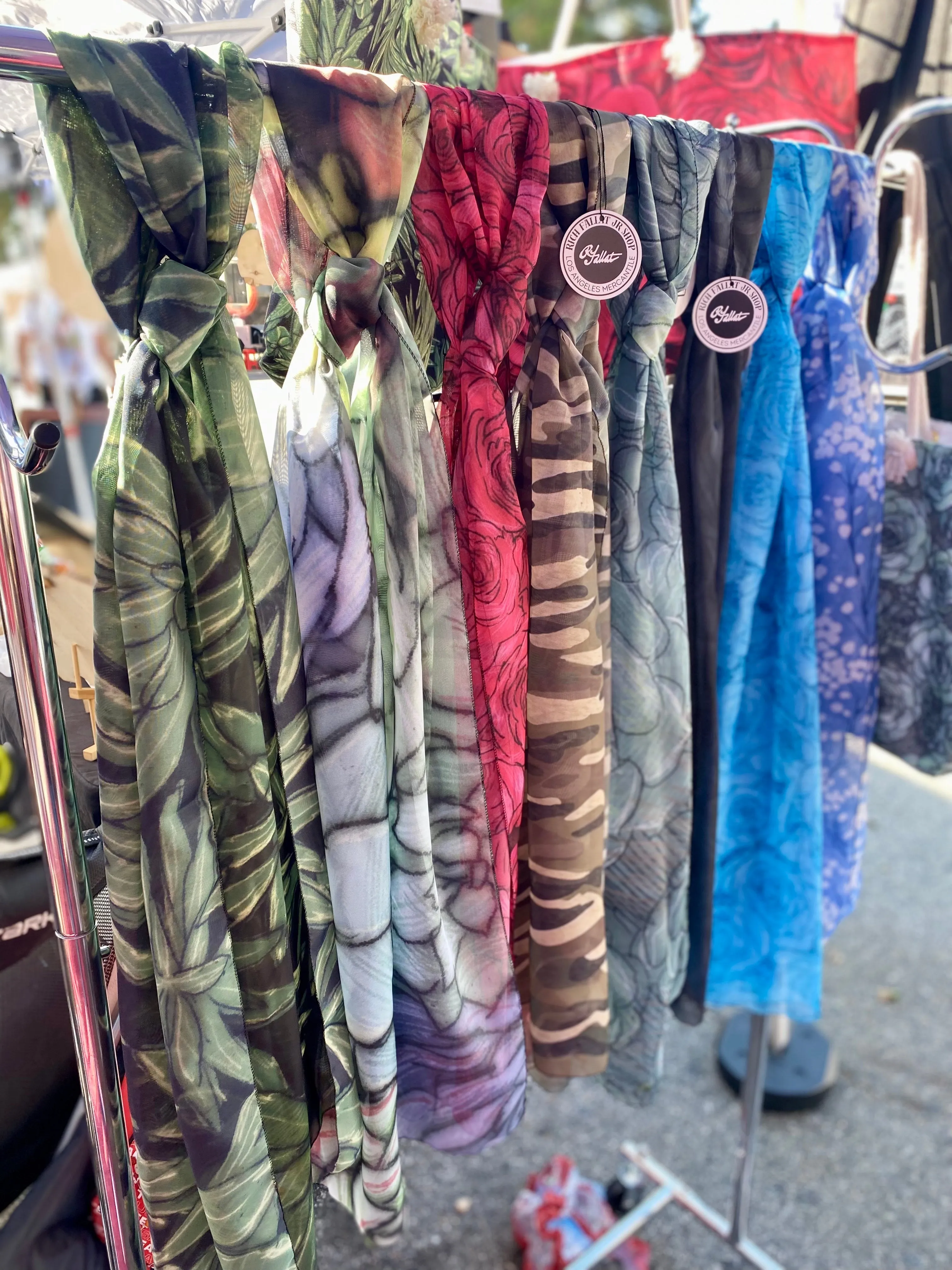 Tropical Hibiscus Plumeria Voile Sarong
