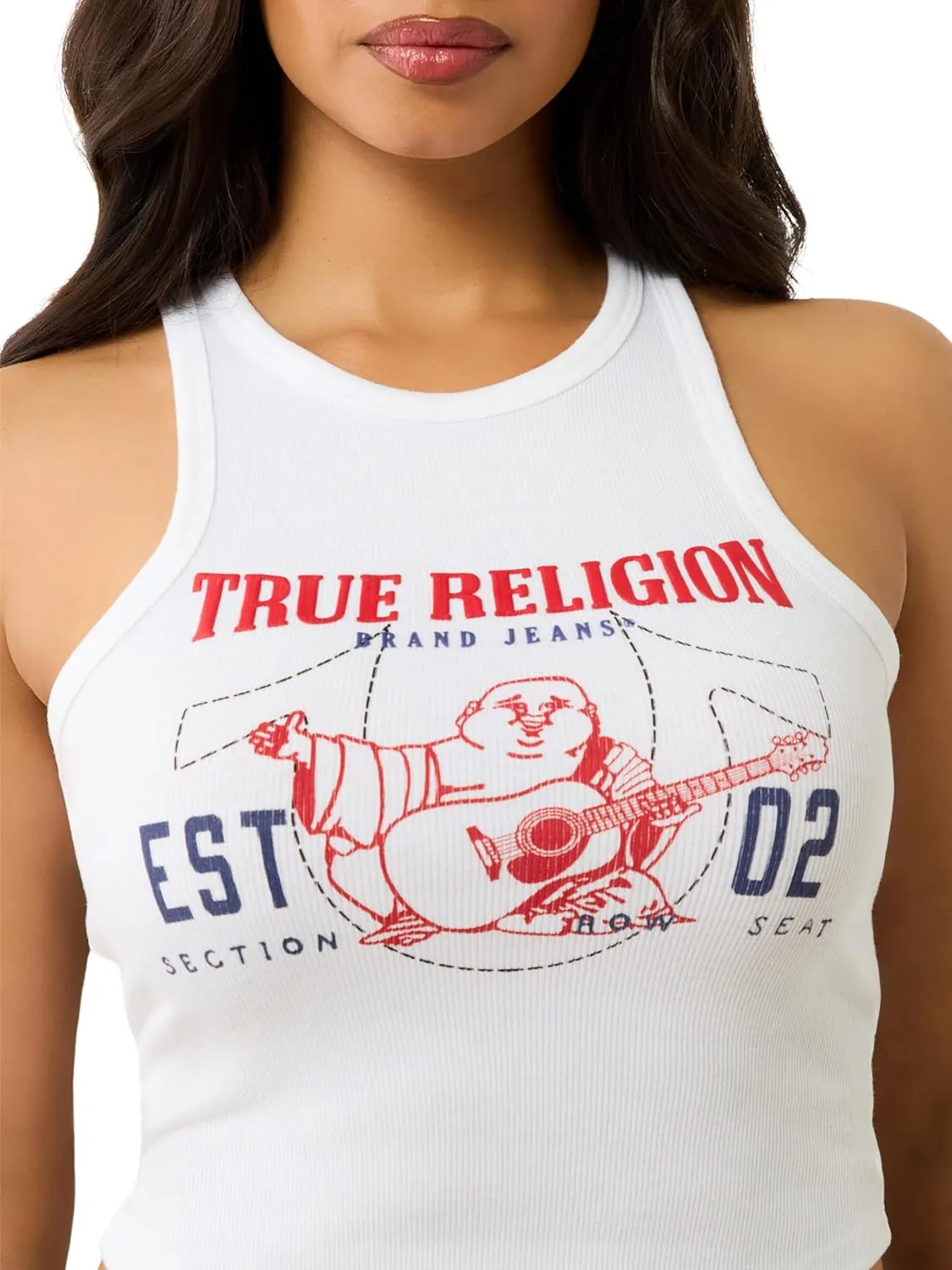 True Religion Women's Buddha Goddess Tank